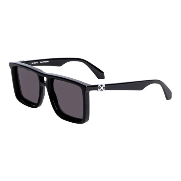 NEW OFF-WHITE SUNGLASSES BLACK UNISEX EYEWEAR OFF-WHITE OERI13W STRATFORD 1007